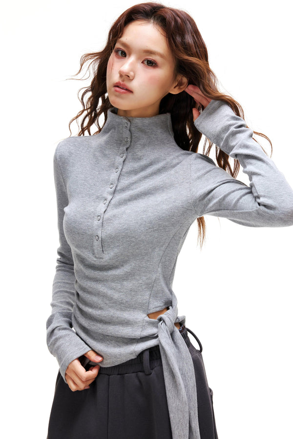 タートルネックヒーティングトップス