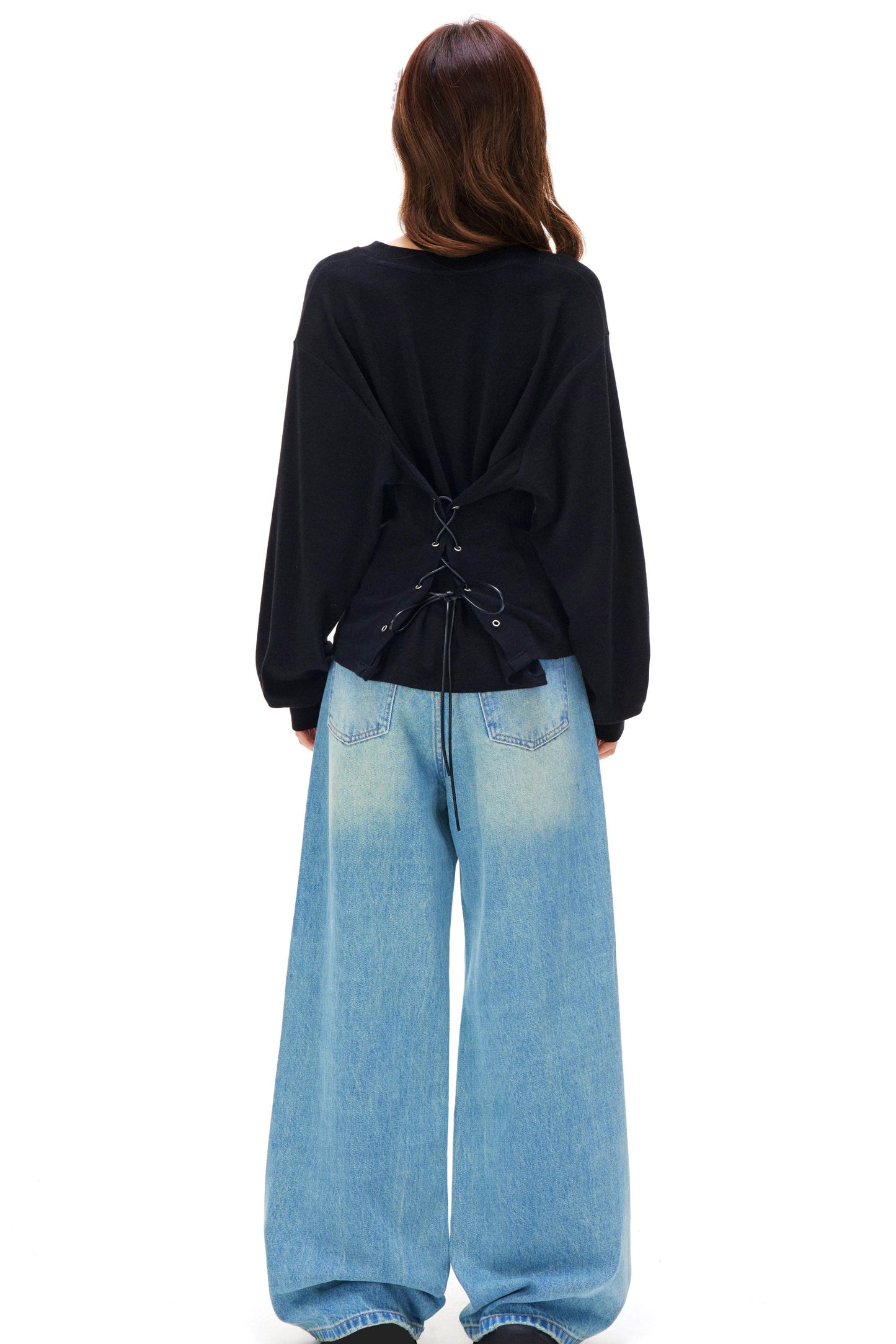 Love Heart V Neck Top