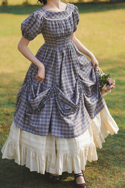 Length-Adjustable ♡ Cotton Ruffle Petticoat