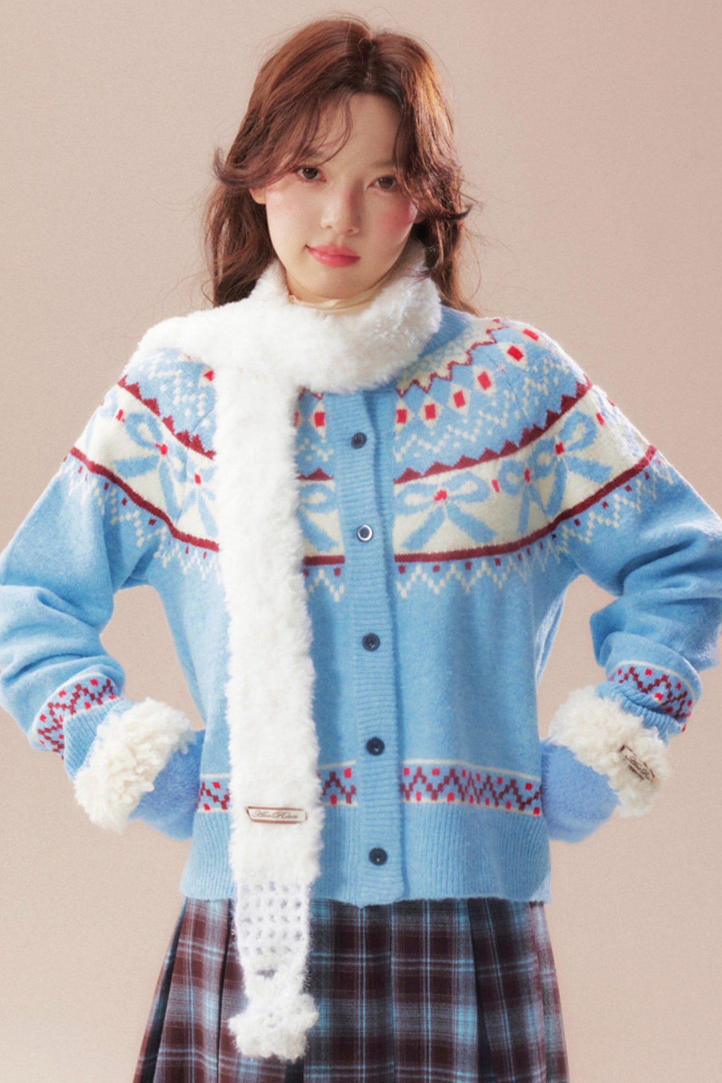 Snow Sweet Splash Scarf