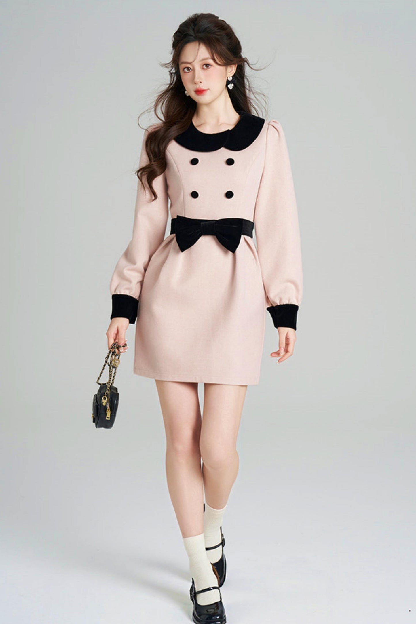 French Retro Sweet Dress