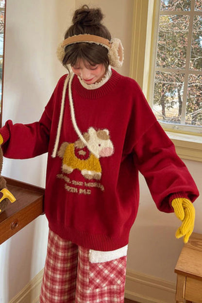 Little Horse Retro Top