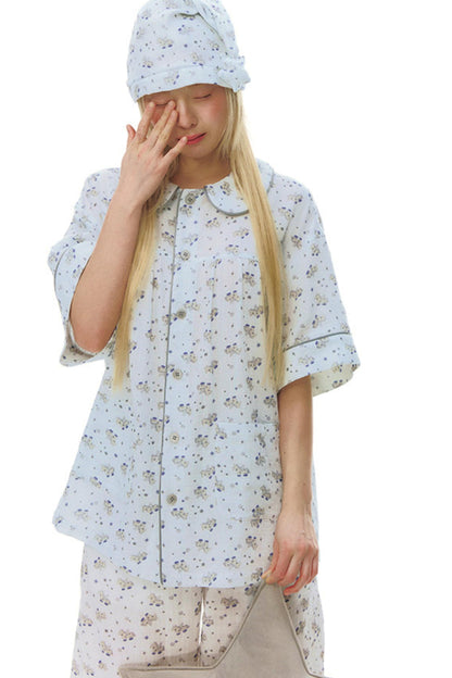 Custom Pony Printed Pajama Top + Pants