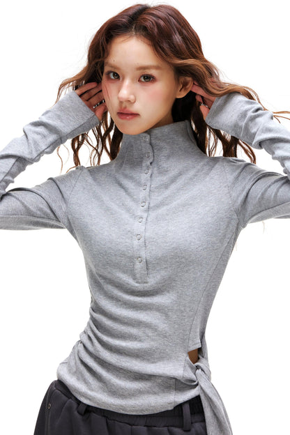 タートルネックヒーティングトップス