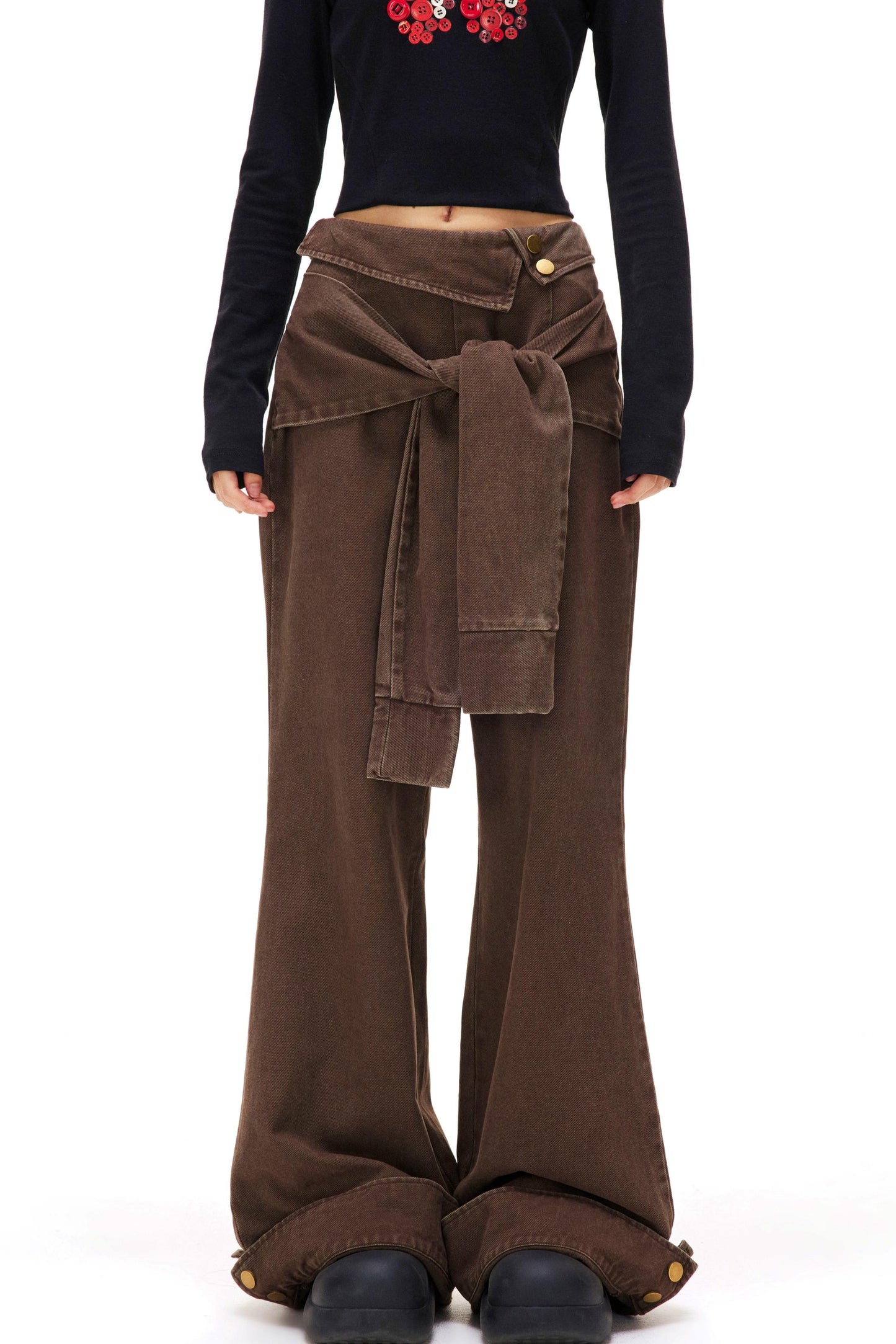 Retro Washed Cargo Pants