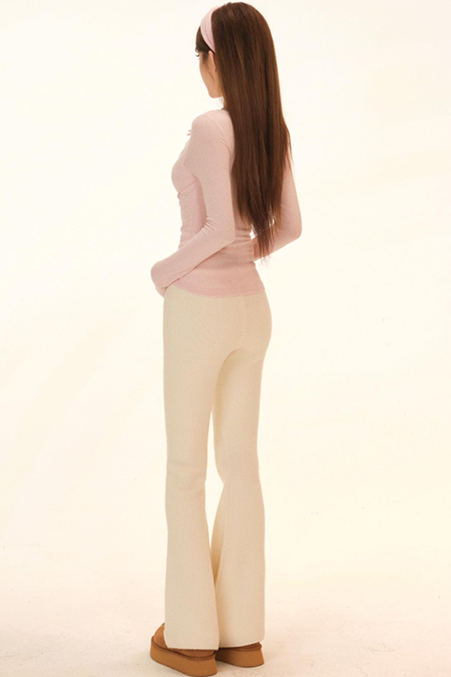 クラウドライクトゥイストカラートップス