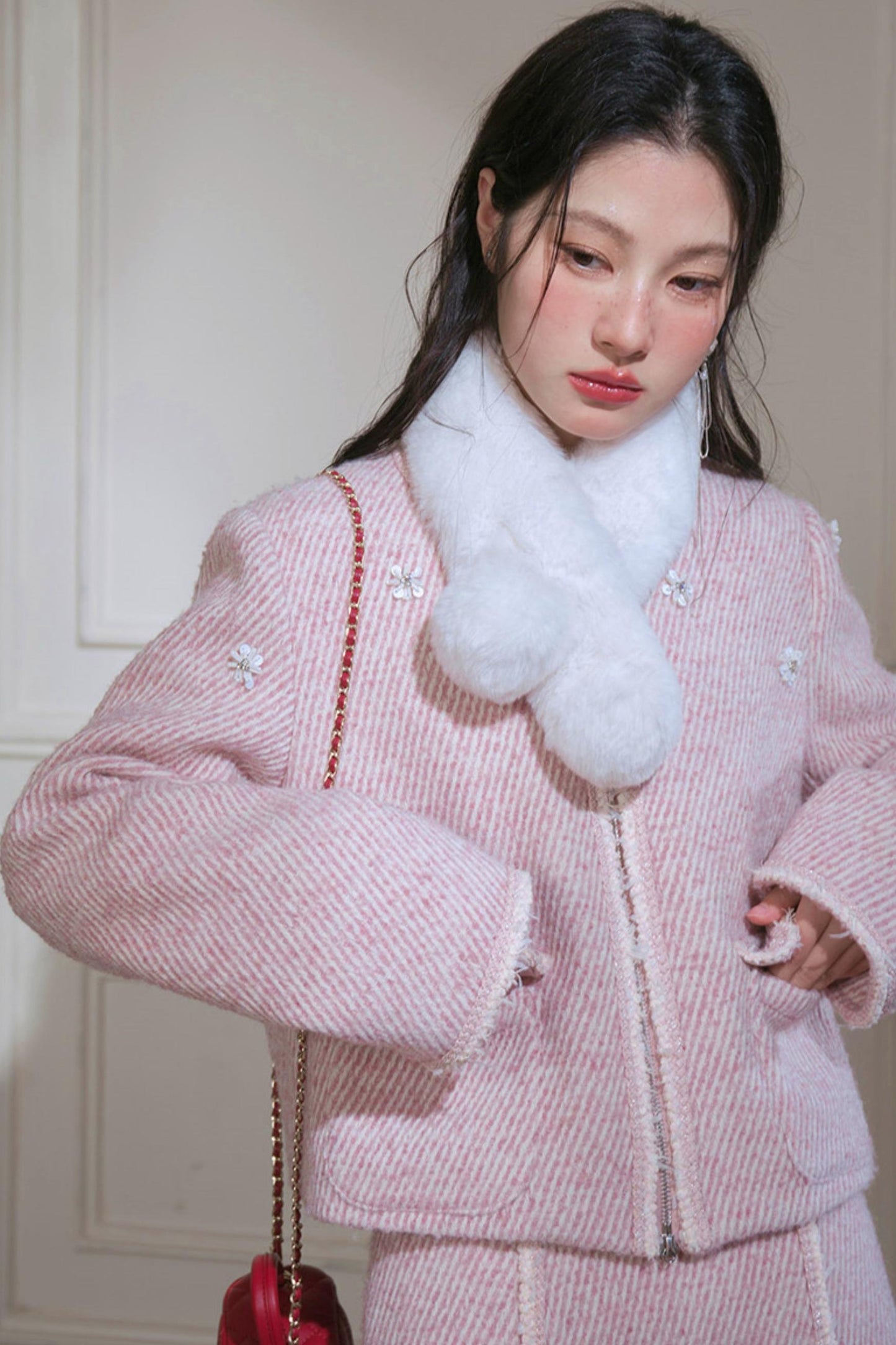 Sweet Tweed Coat + Skirt + Scarf