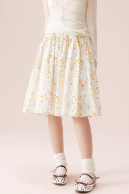 Four Seasons Floral Skirt