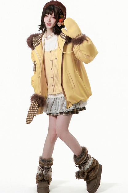 Milky Floral Jacket + Top + Skirt + Pants + Camisole