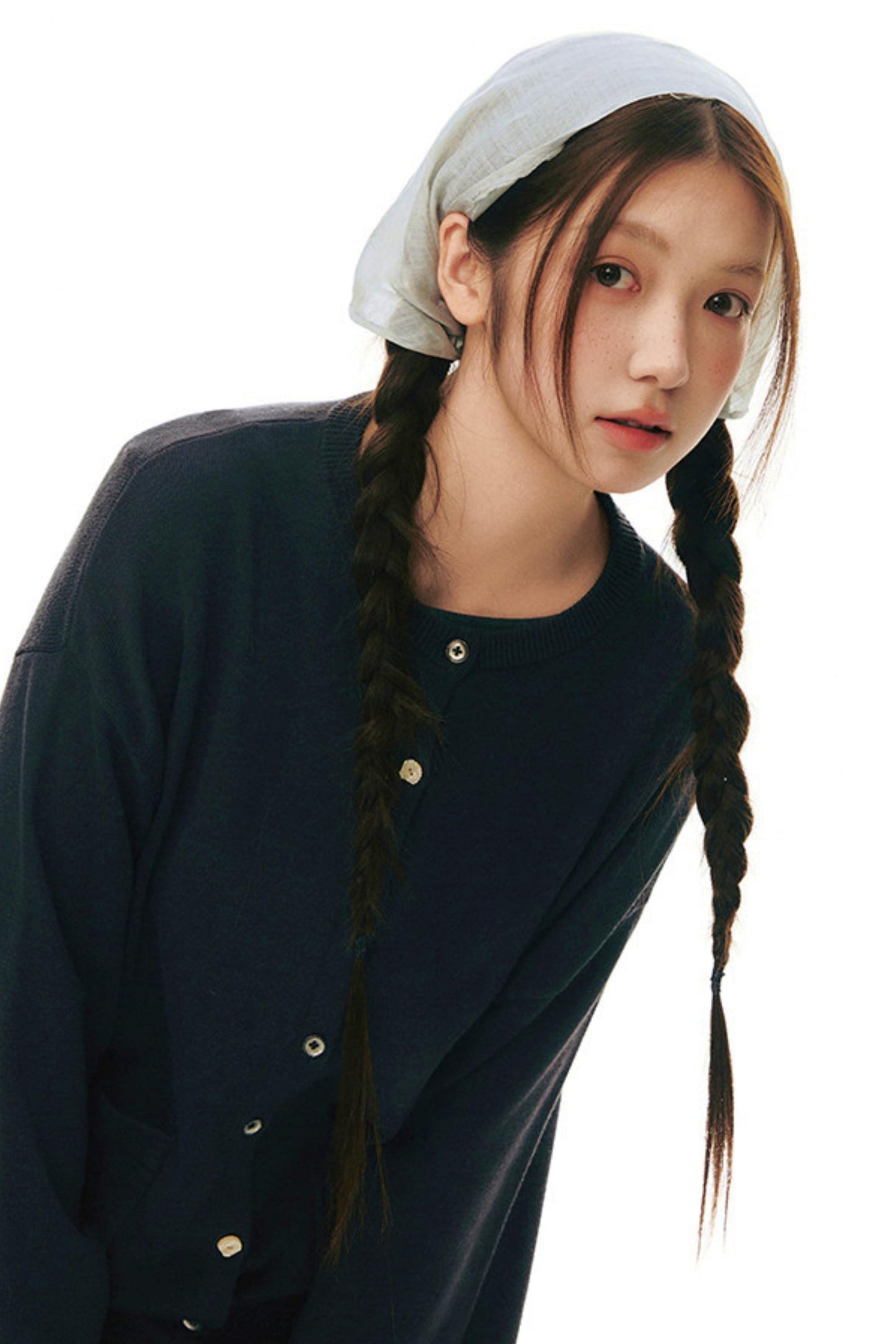 Cardigan in maglia con coulisse