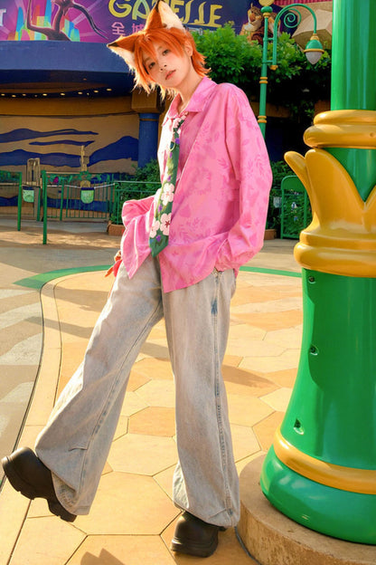 フローラルフラワーブラウス