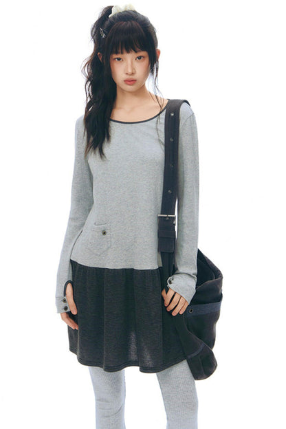 Y2Kロングスリーブワンピース