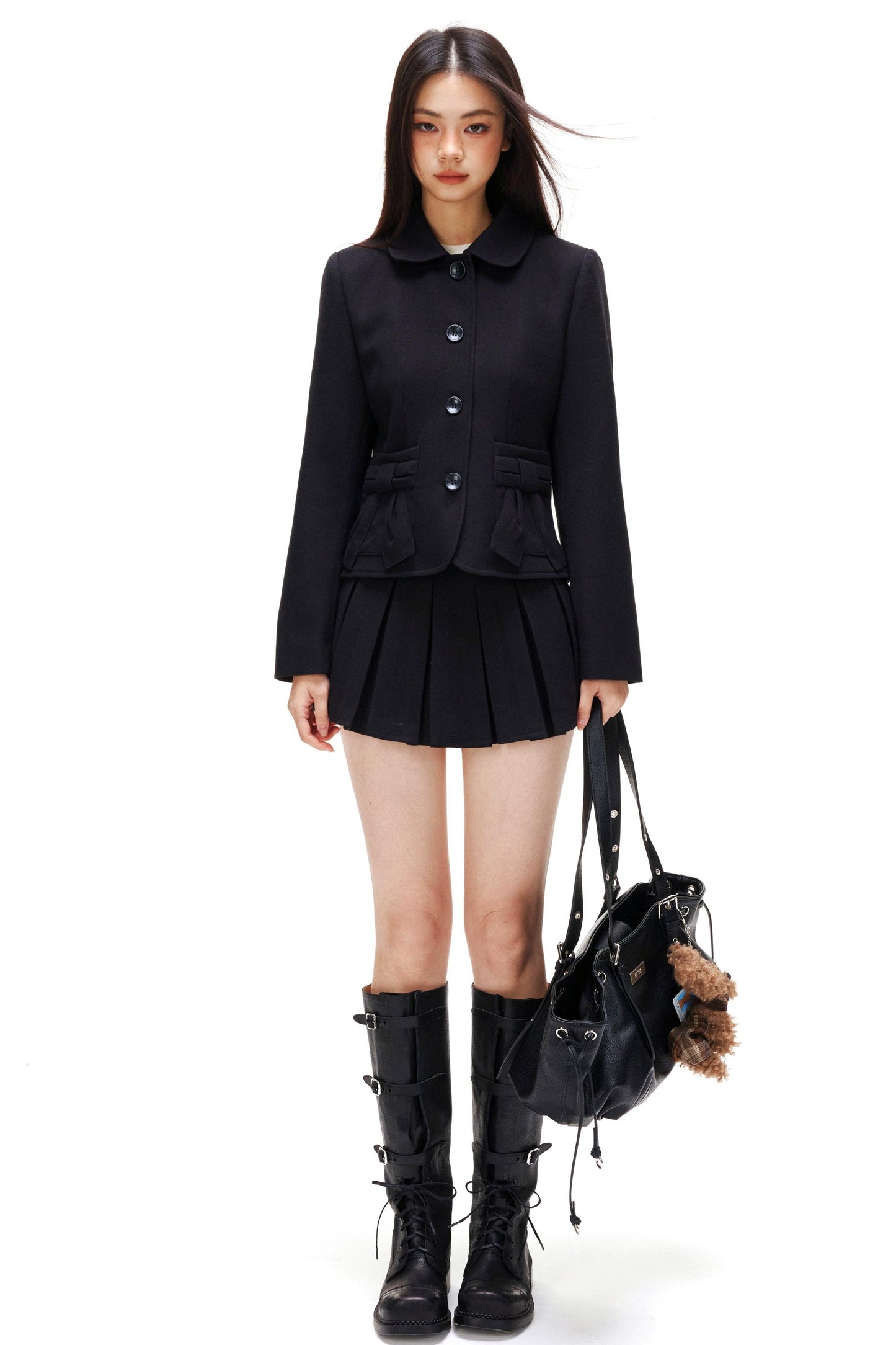 Retro Preppy Doll Color Suit Setup