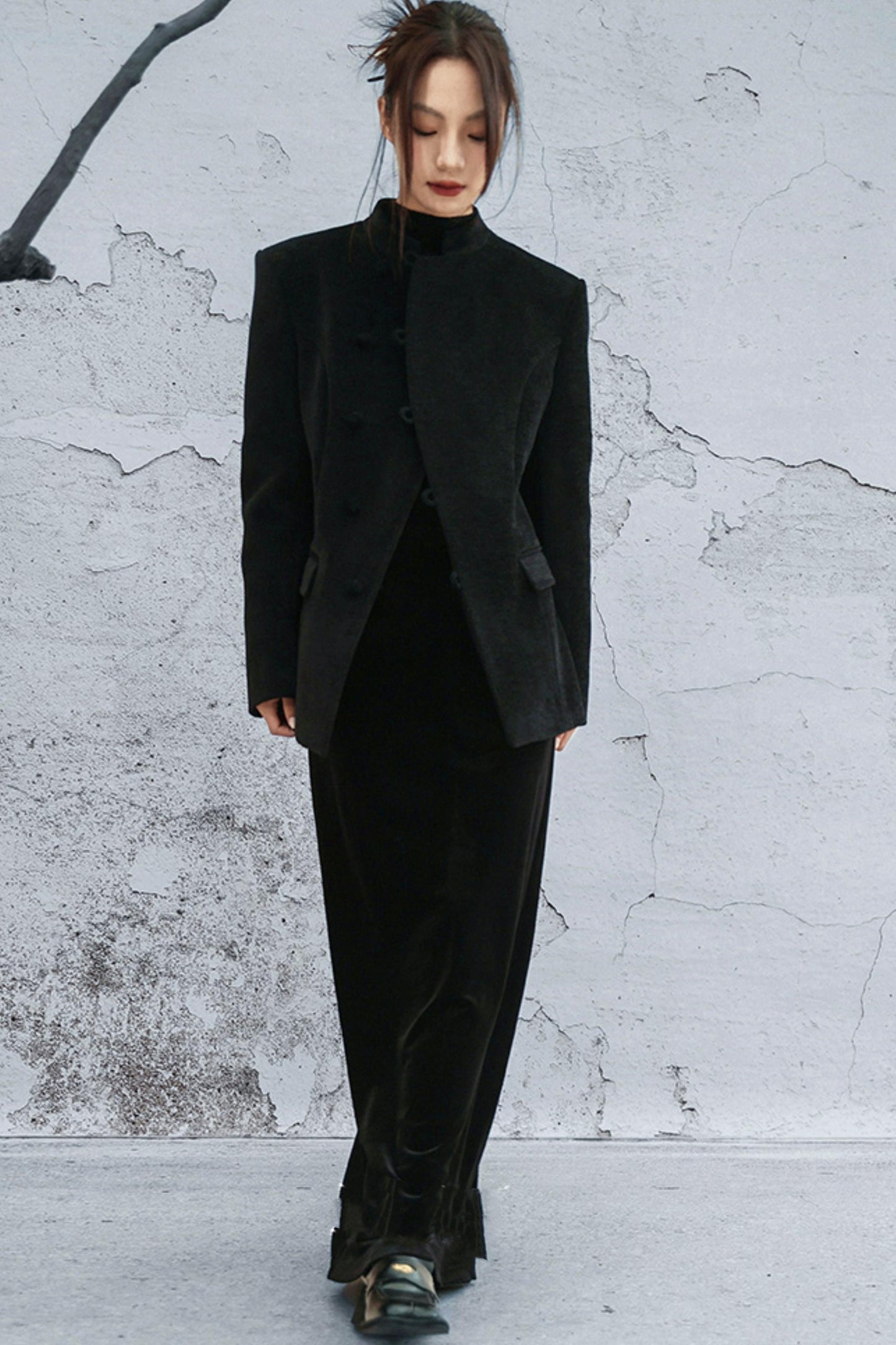 ベルベットフィッシュテイルスカート