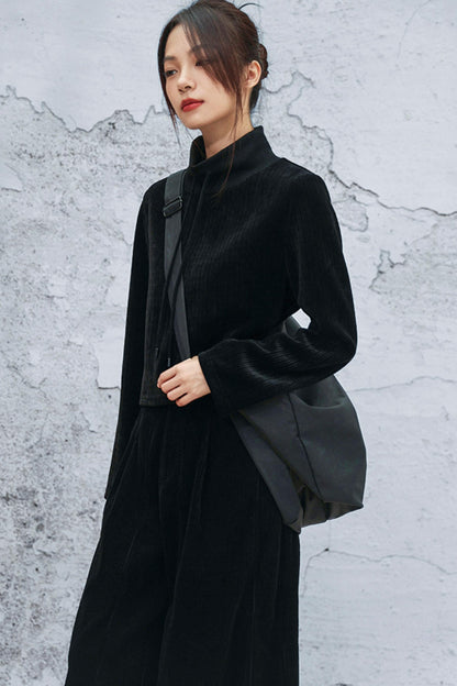 コーデュロイランタンパンツ