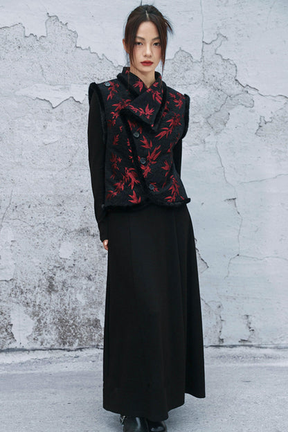 バンブーリーフシェニールベスト