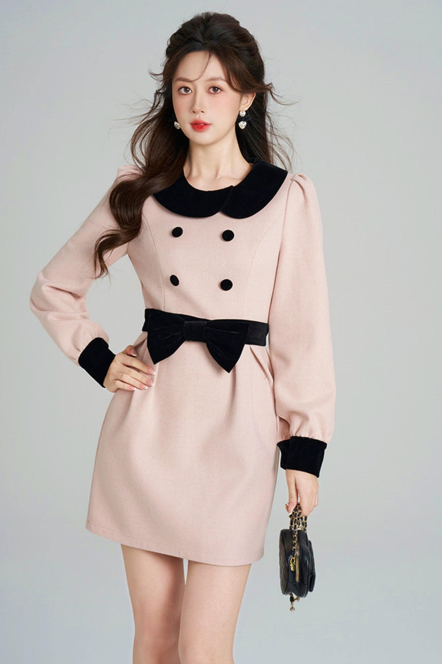 French Retro Sweet Dress