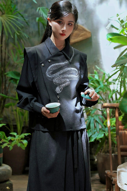 Snake Bone Prince Blouse