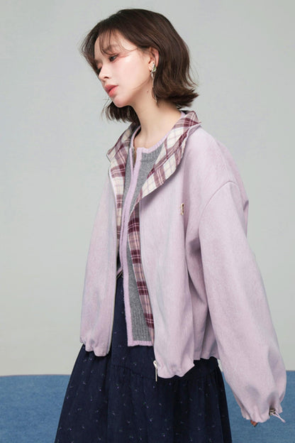 リバーシブルパズルチェックジャケット