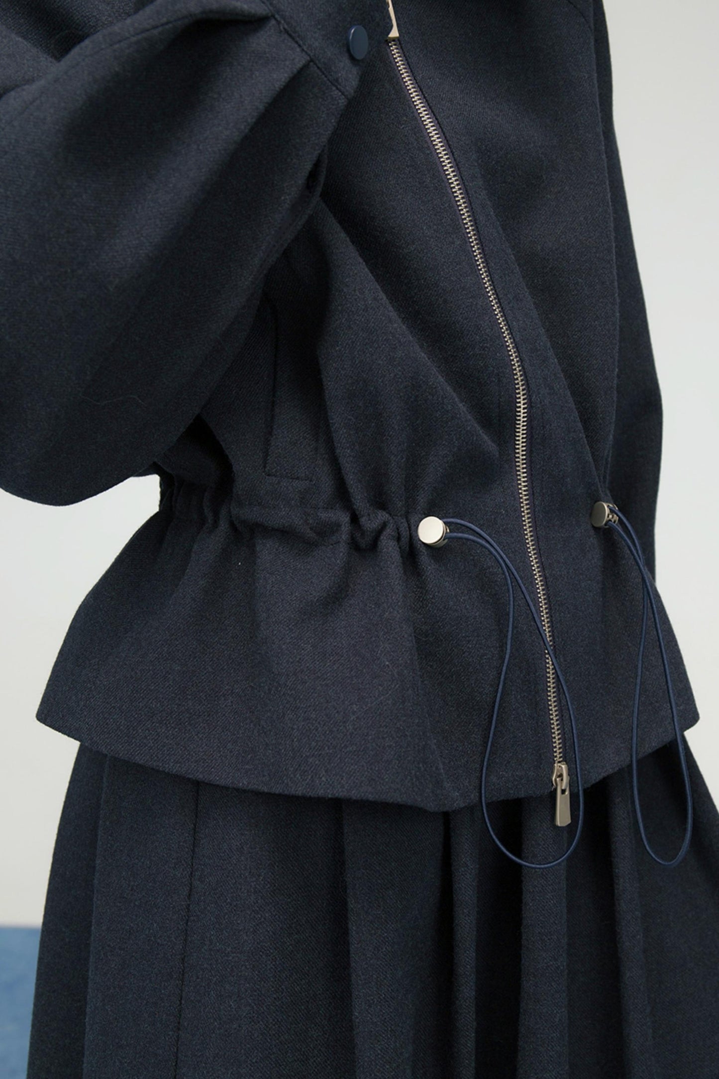 ディープシーブルージャケットスカートセット