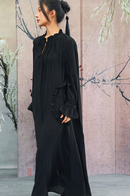 Mantic Black Long Dress