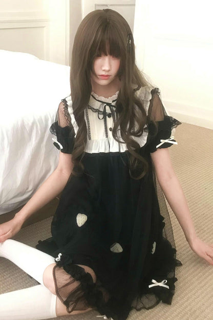 地雷いちごドールプリンセスワンピース