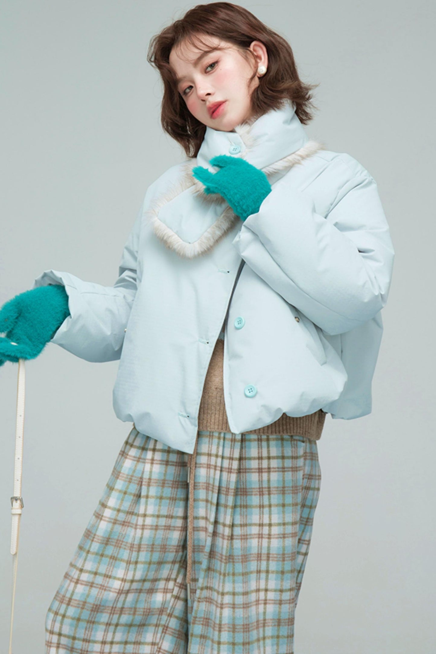 プチミルクバンダウンジャケット