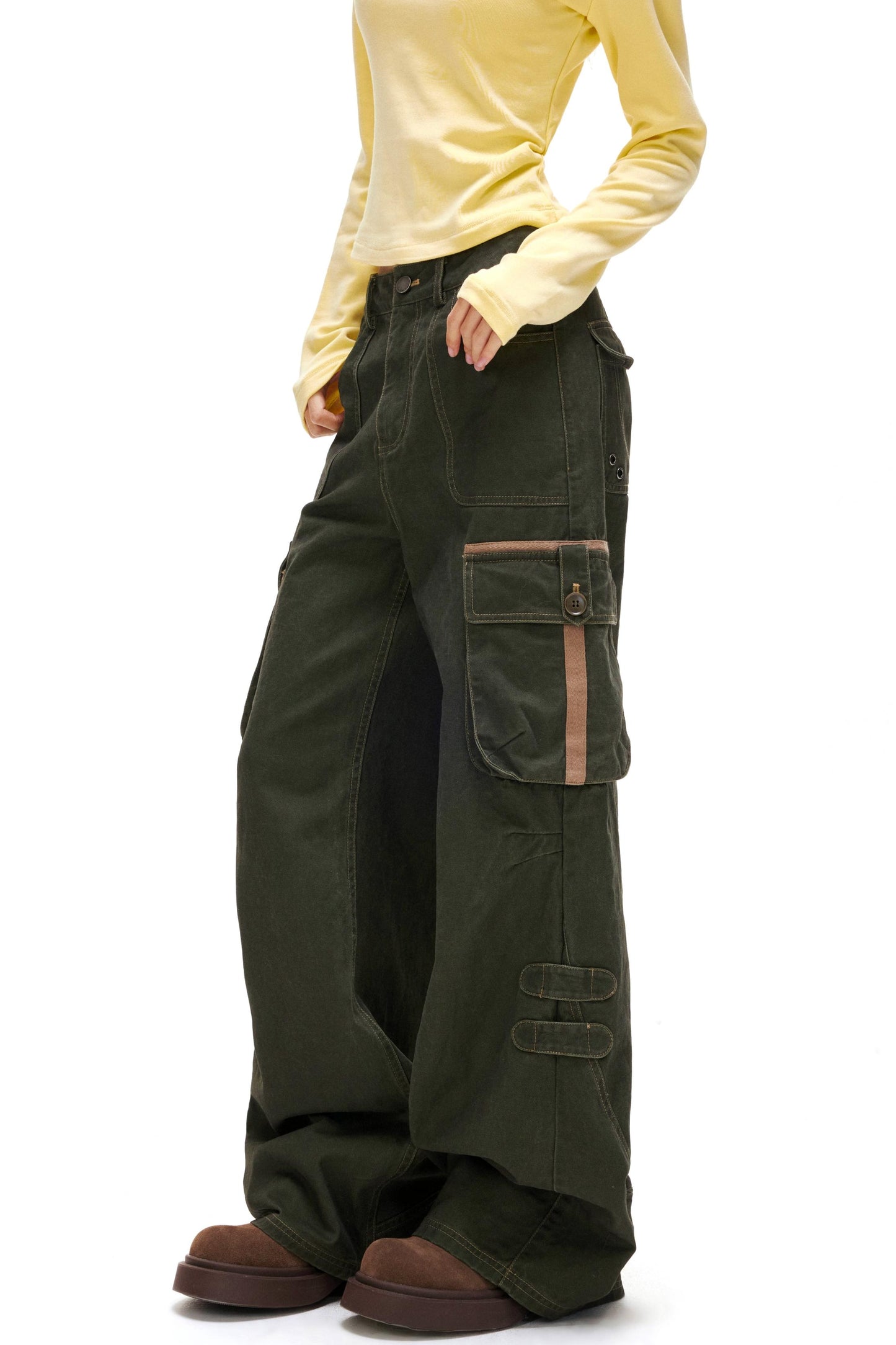 レトロアーミーカーゴパンツ