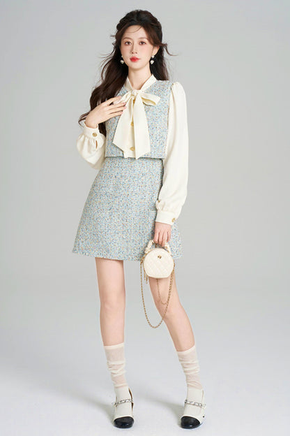 Rich Girl Tweed Style Dress