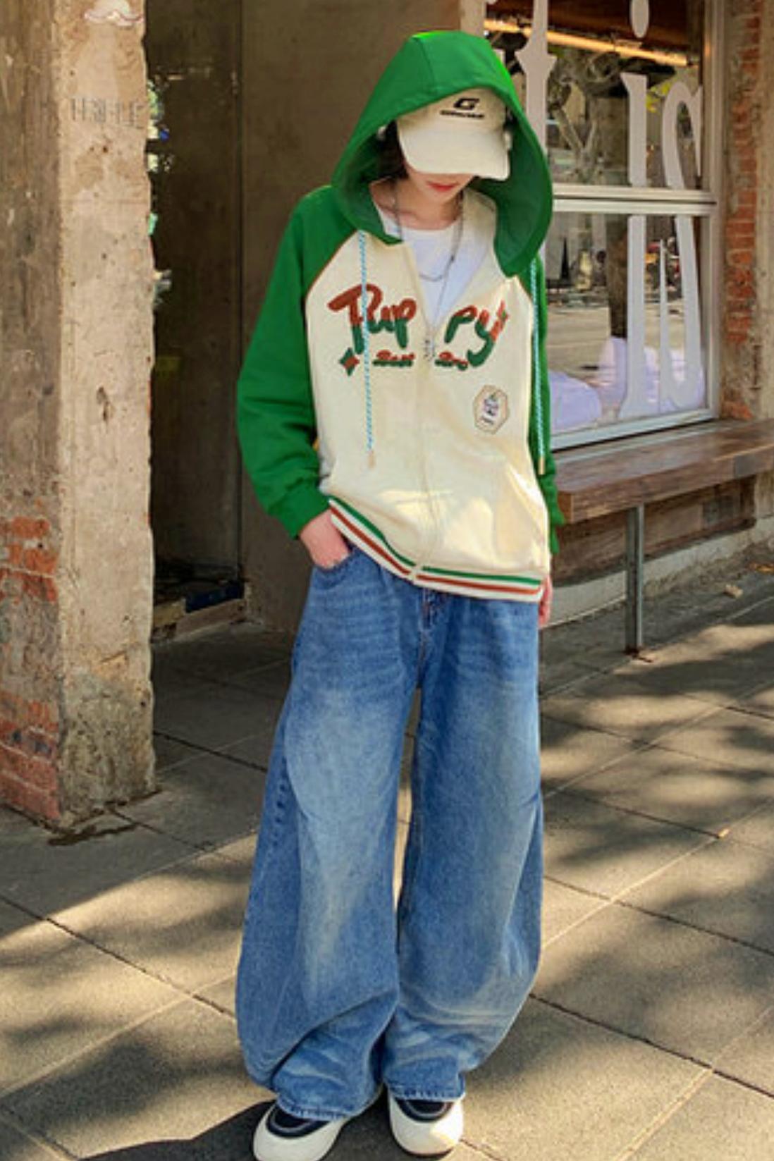 Mori Embroidered Hooded Jacket