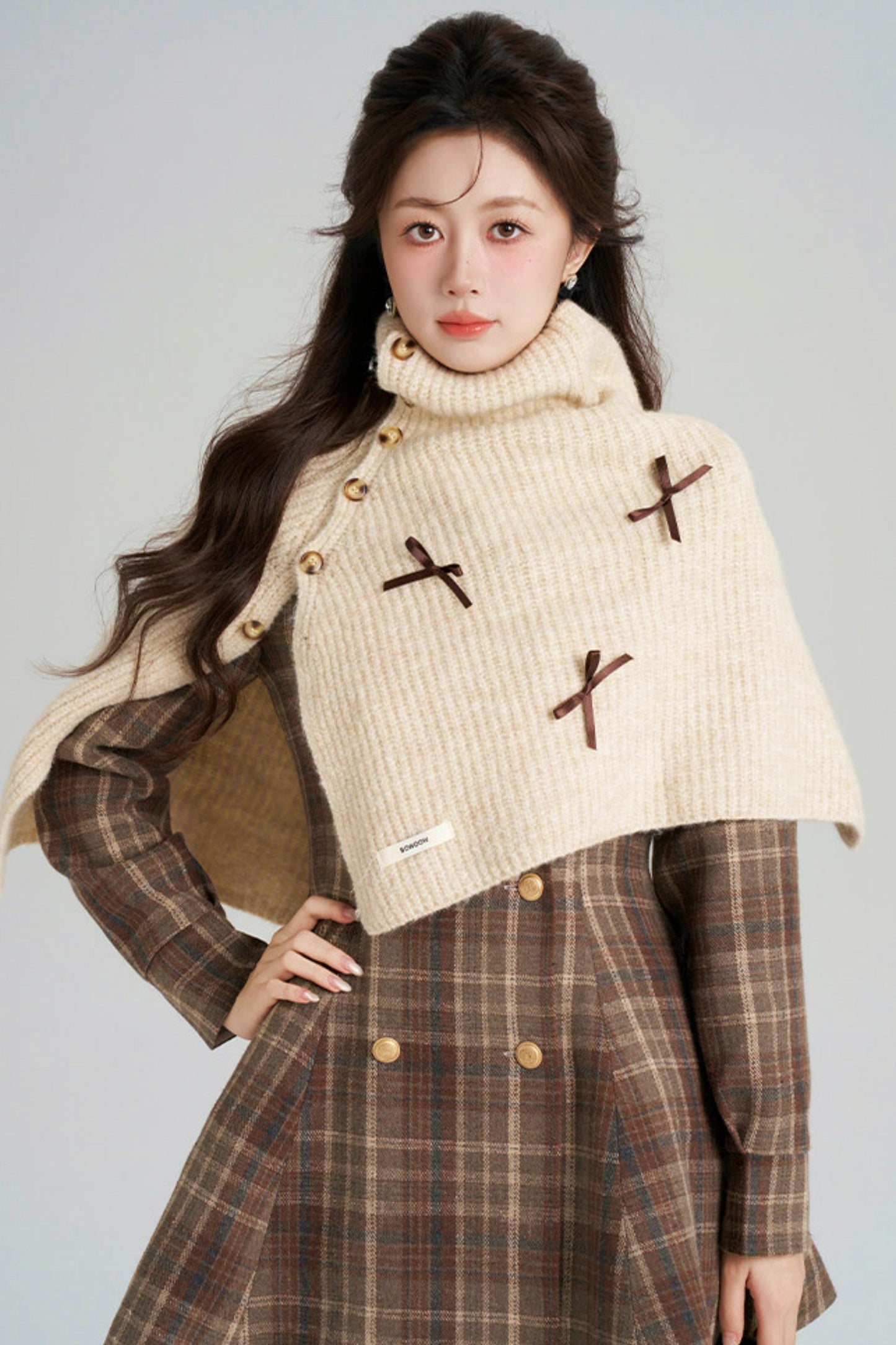 Plaid Sweet Retro Coat