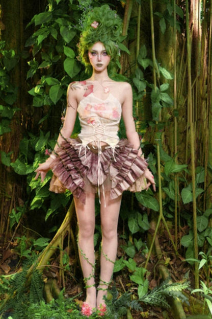 Forest Fairy Pleated Pants