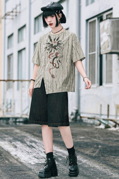 ヴィンテージデニムハーフパンツ