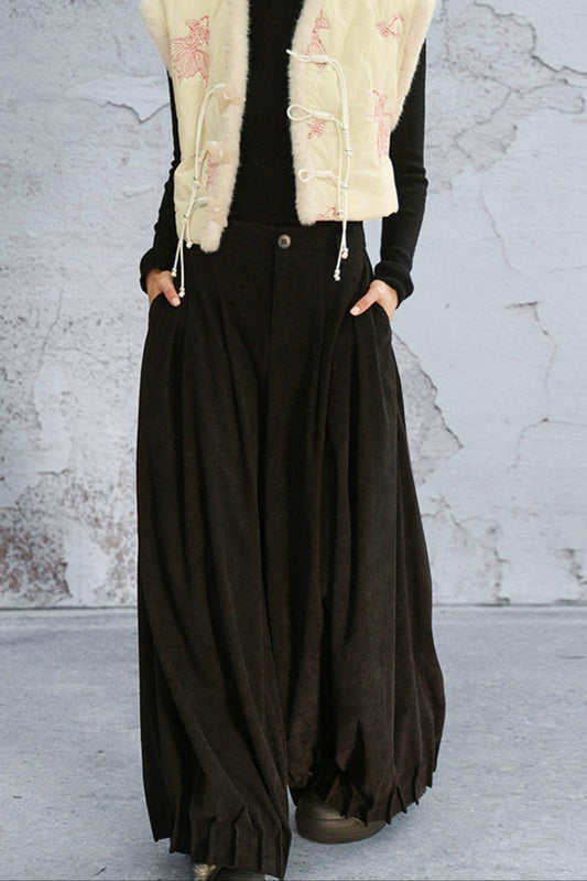 スリーディメンショナルコーデュロイパンツ