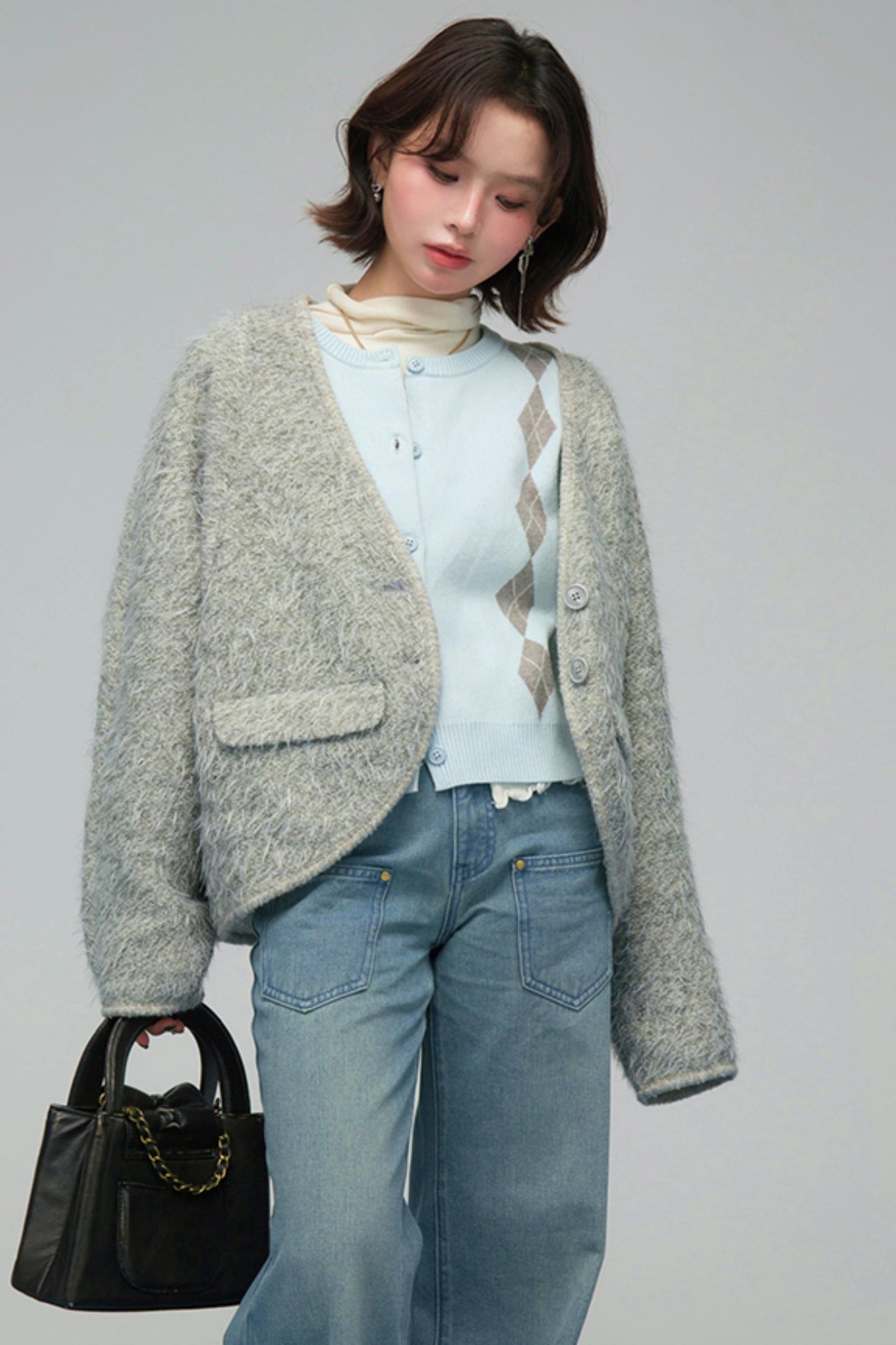 ライトトーンファーショートジャケット