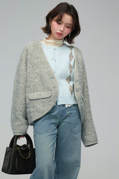 ライトトーンファーショートジャケット