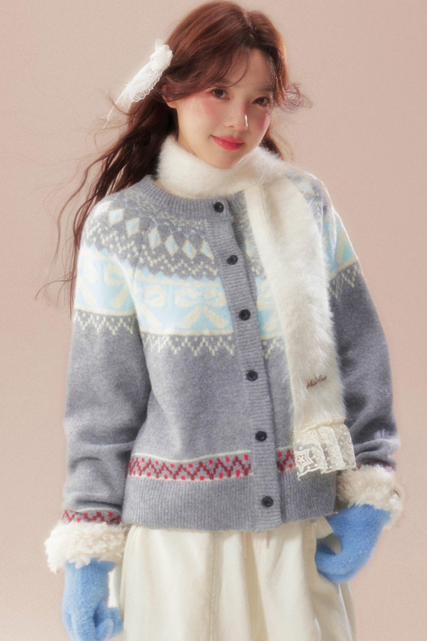 Snow Sweet Splash Scarf