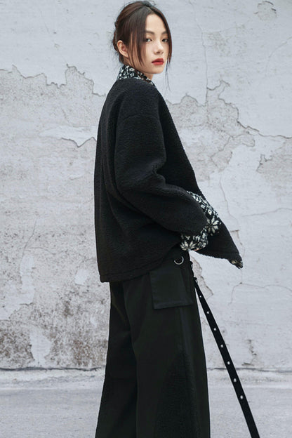 レトロブラックモードチャイナコート