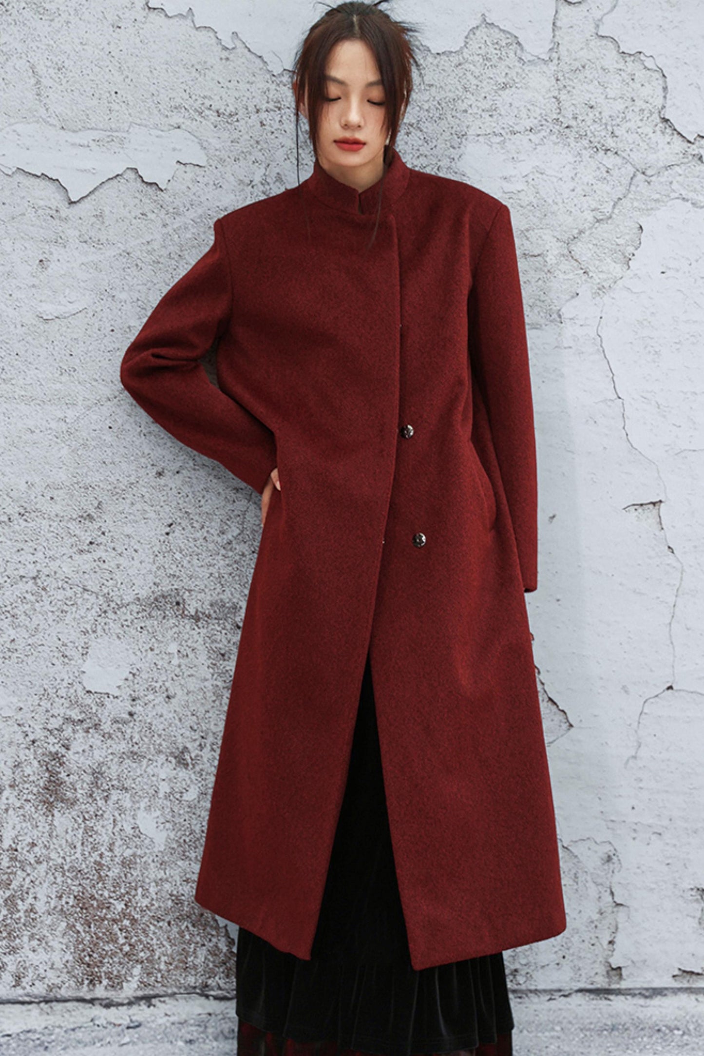 バーガンディウールンパデッドコート