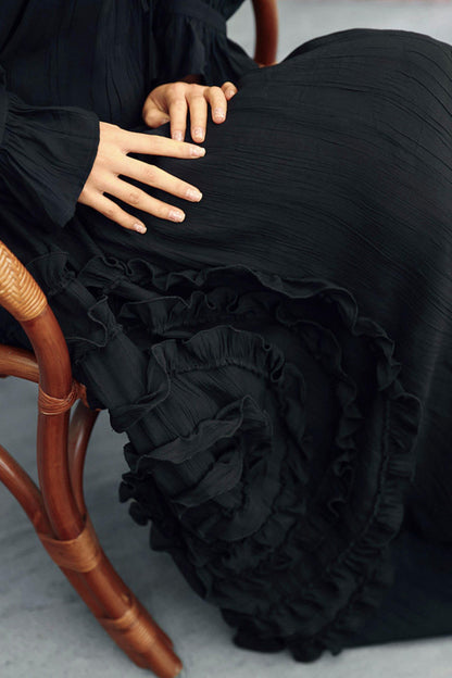 Mantic Black Long Dress