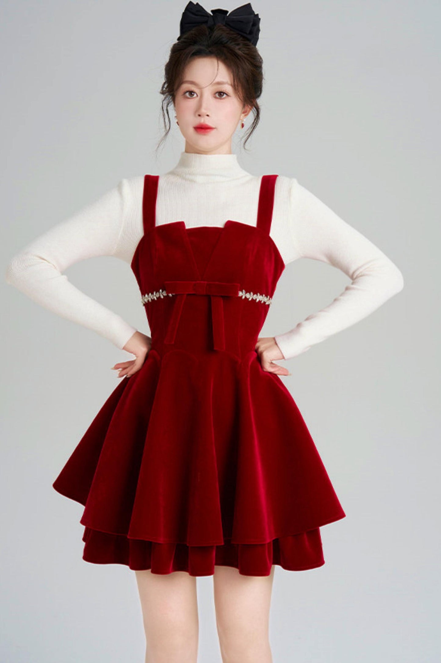 Velvet Camisole Dress