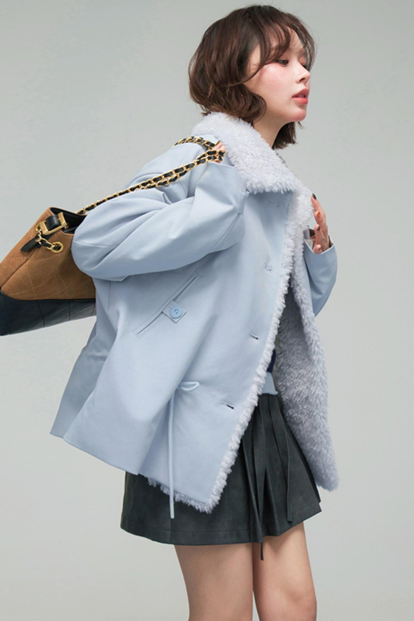 スウィートハートファーリーコットンコート