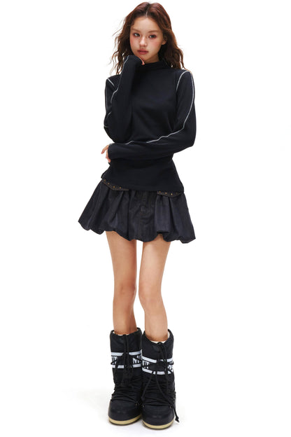 Moose cashmere slim sweater