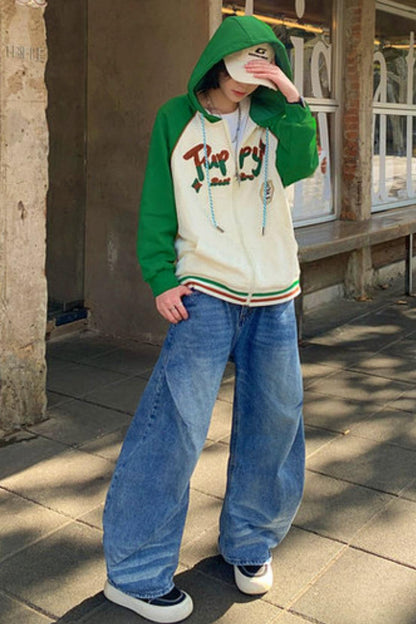 Mori Embroidered Hooded Jacket