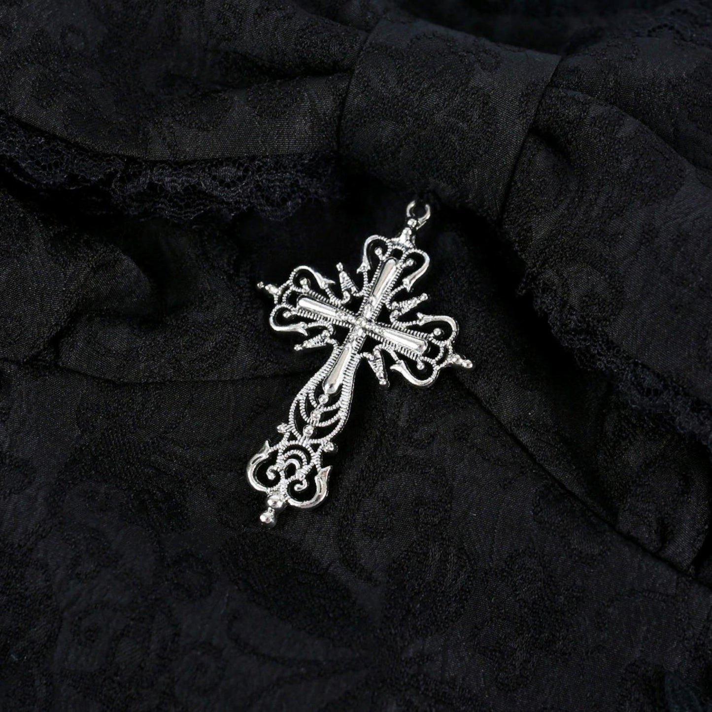 Cross Corset Gothic Set