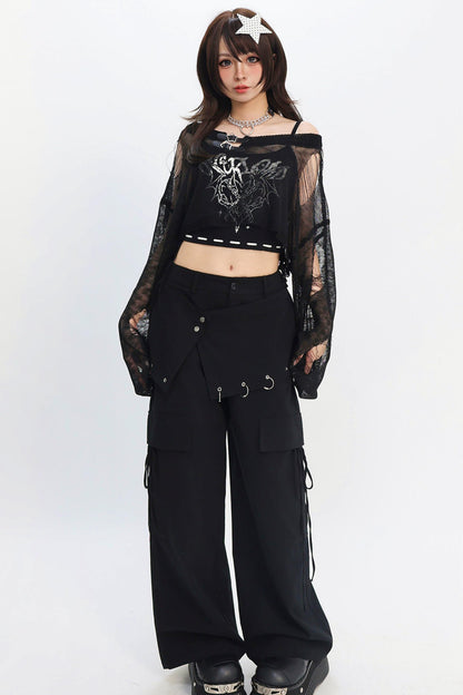 Decadent Cyber Knit Cami Set