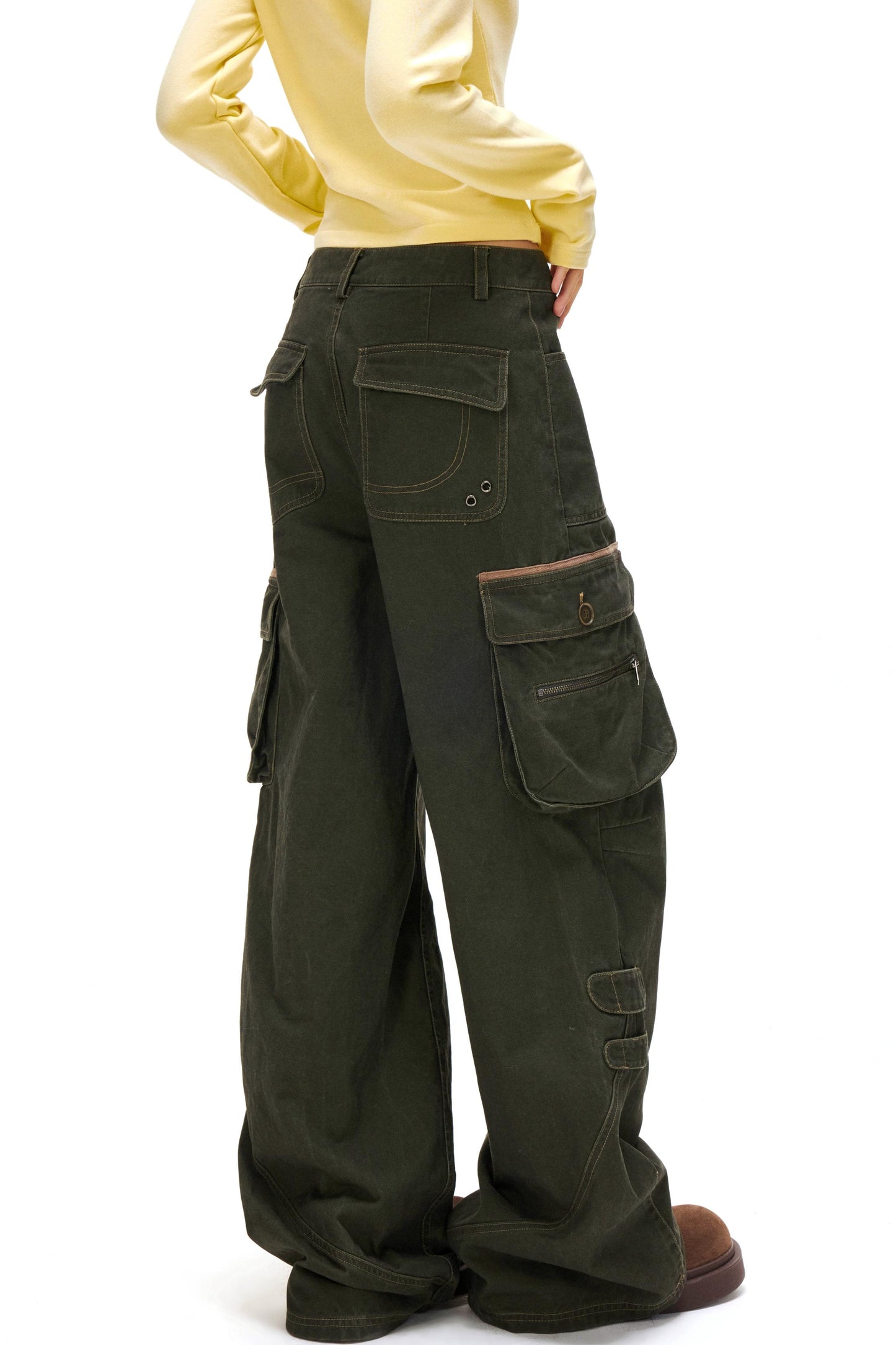 レトロアーミーカーゴパンツ