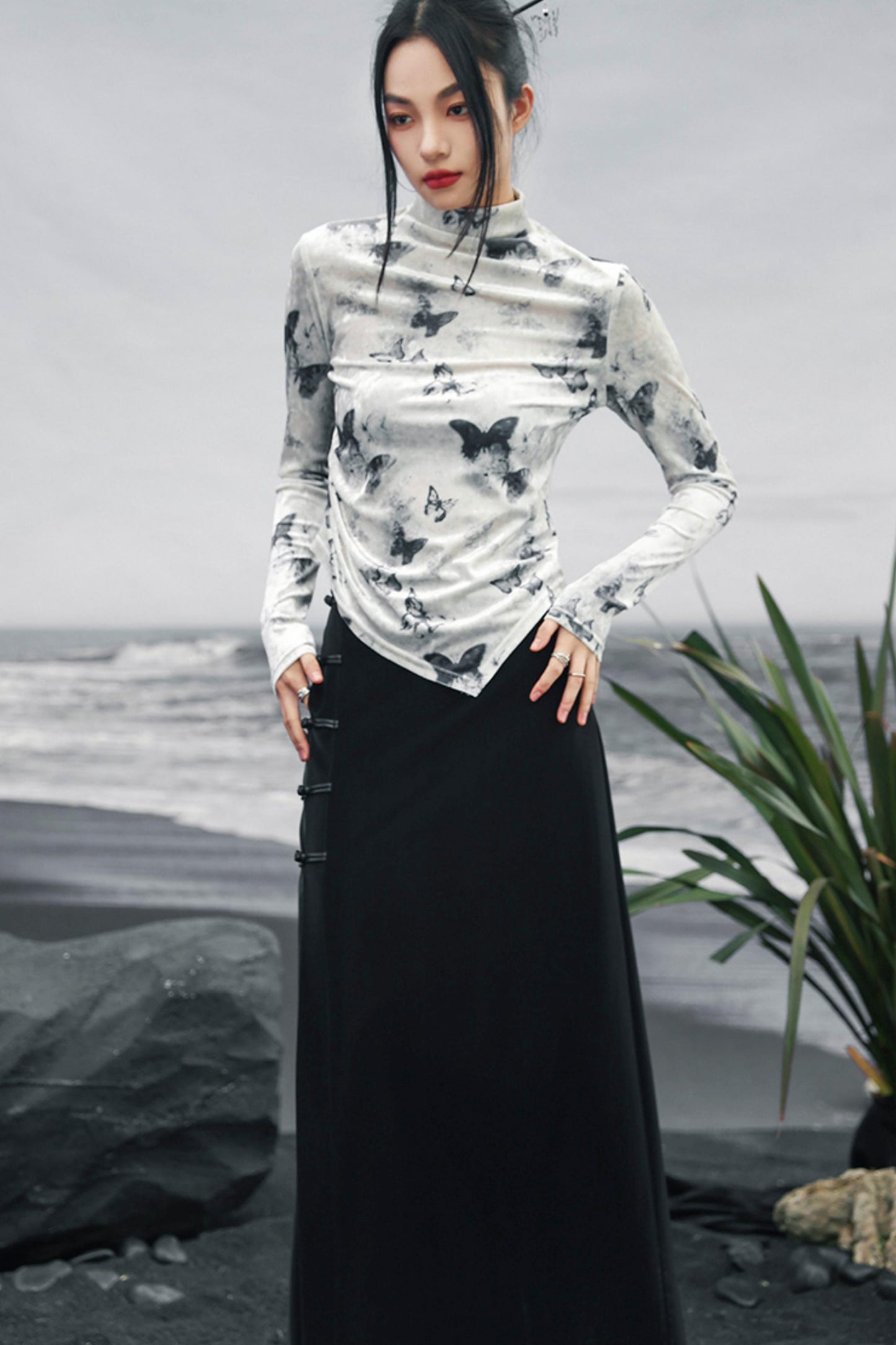 ベルベットインクスタイルバタフライトップ