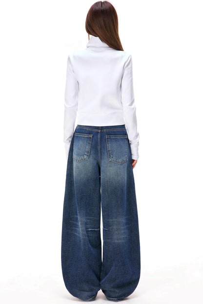 レトロウォッシュドパンツ