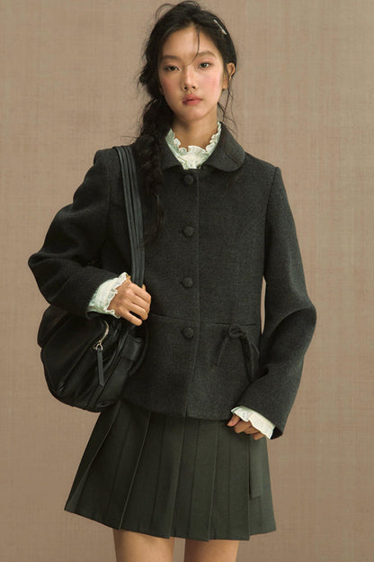 レトロウールンブレザー